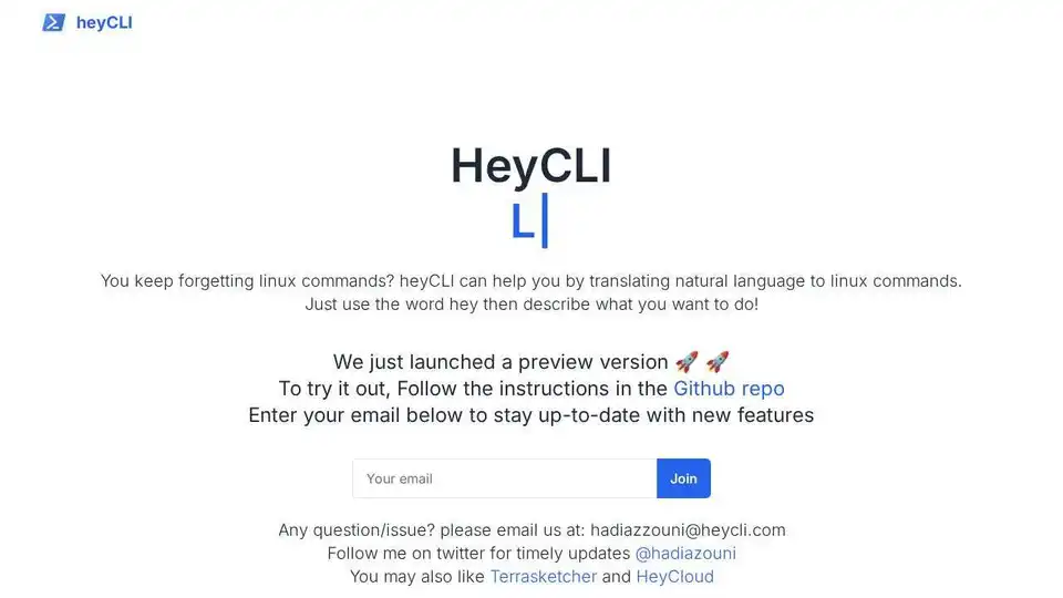 heyCLI