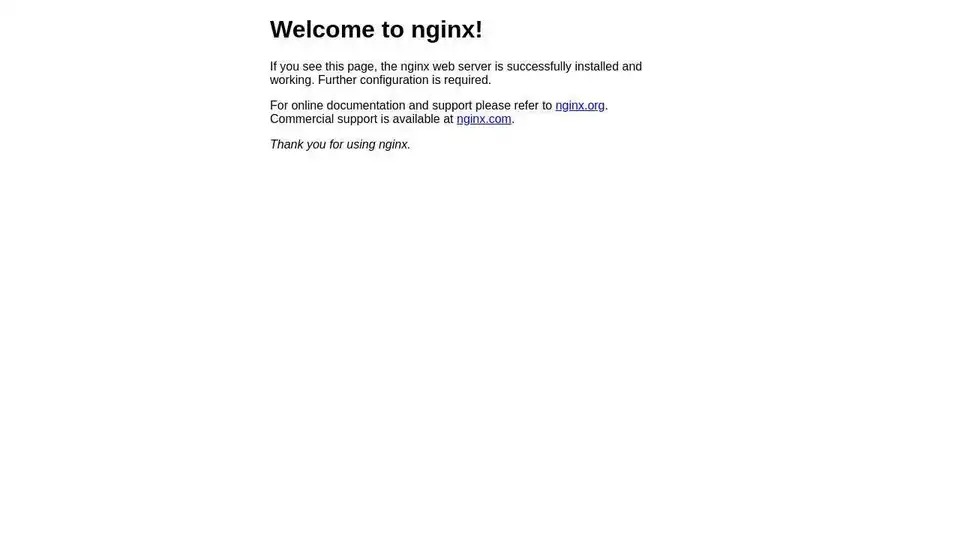 nginx
