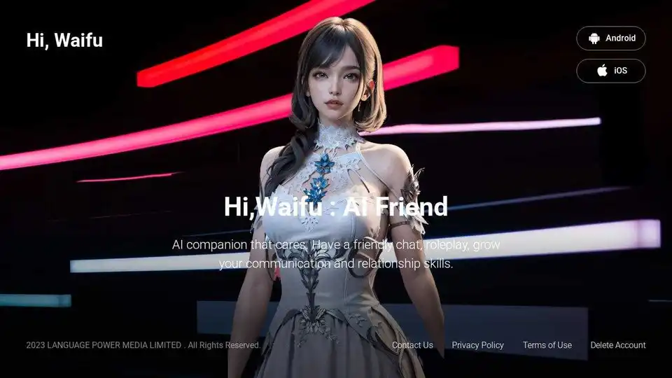 Hi, Waifu : AI Friend