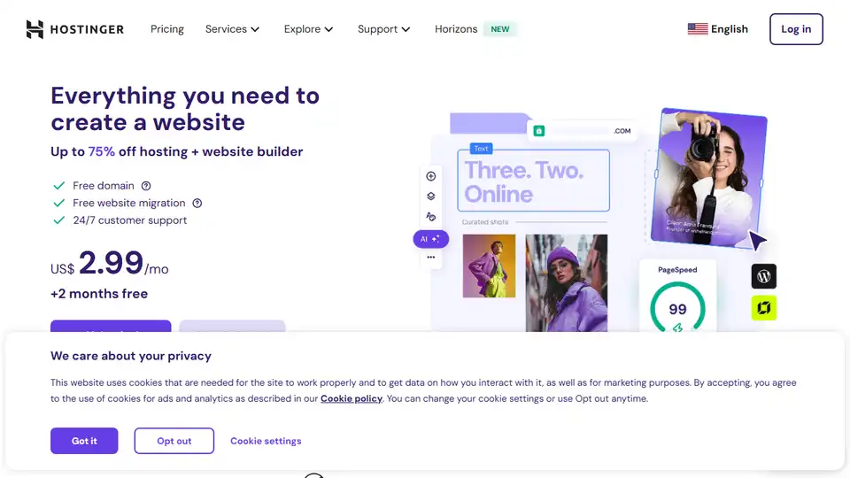 Horizons AI Web App Builder
