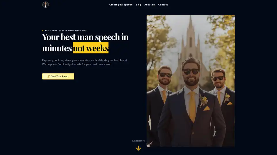 Best Man Speech Generator
