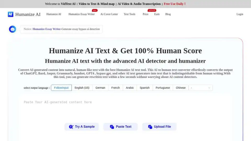 Humanize AI