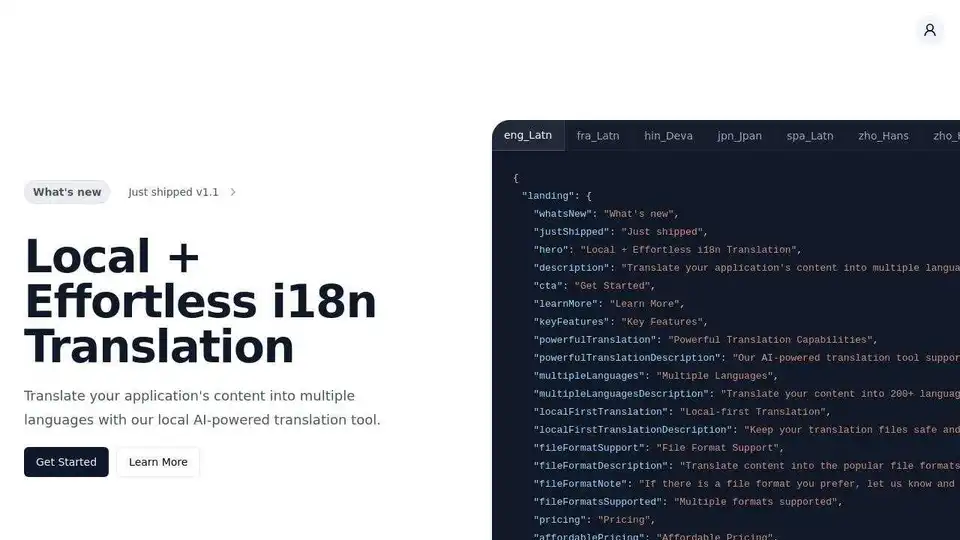 i18n AI