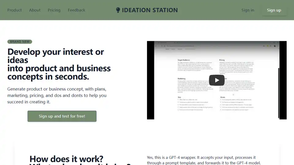 Ideation Station