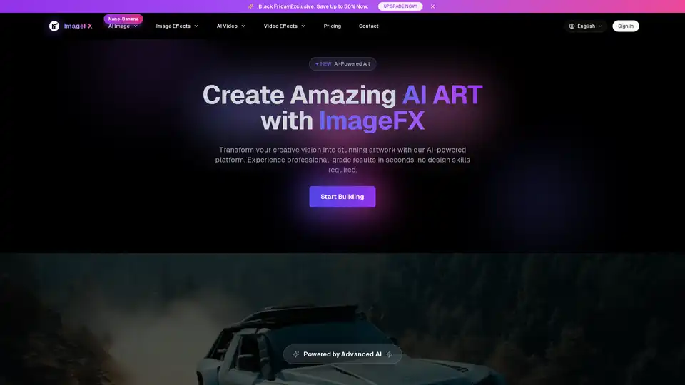 Image FX is a free AI-powered photo editor and image generator that allows you to instantly enhance, transform, and create stunning visuals with one click. No login required. Transform text to image, enhance resolution and more.