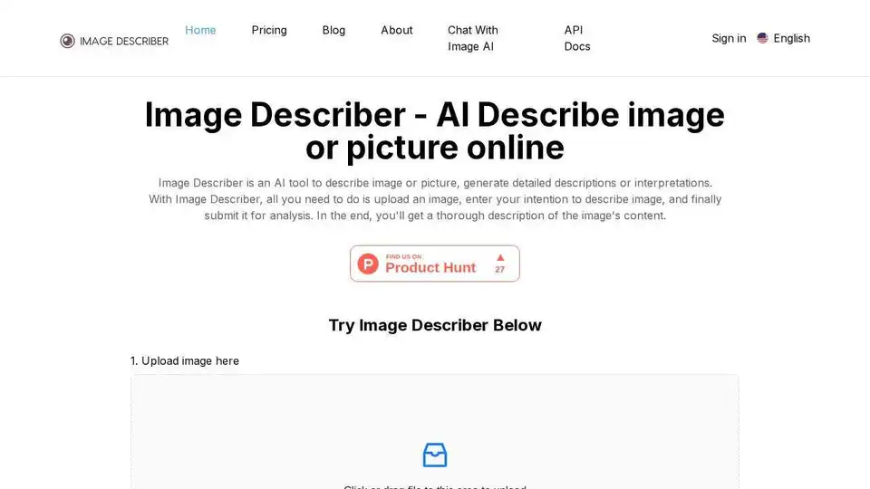 Image Describer