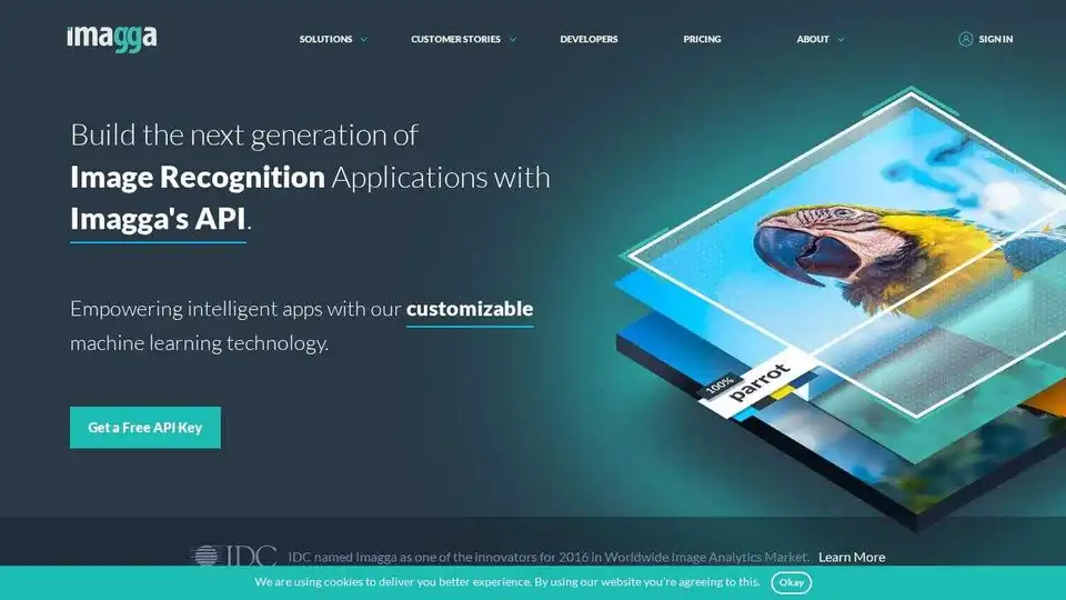 Imagga Image Recognition API