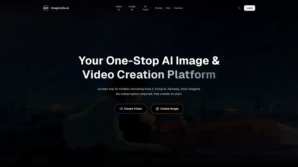 ImagineGo es una plataforma integral de IA que ofrece acceso a modelos de primer nivel como Sora 2 y Kling AI para la generación de texto a video, imagen a video, texto a imagen e imagen a imagen. Opera con un sistema de pago por crédito sin suscripciones, proporcionando un crédito inicial gratuito para explorar la creación de videos, imágenes y herramientas especializadas con IA.