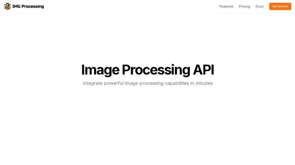 IMG Processing API