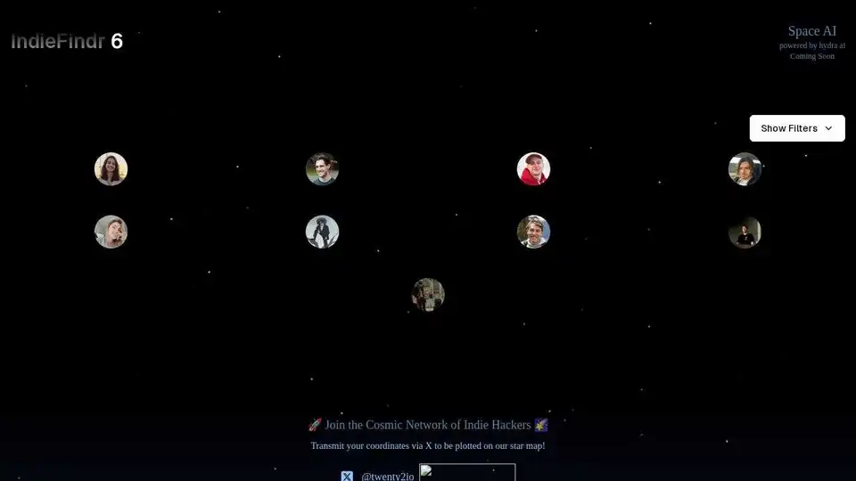 IndieFindr 6 Space AI