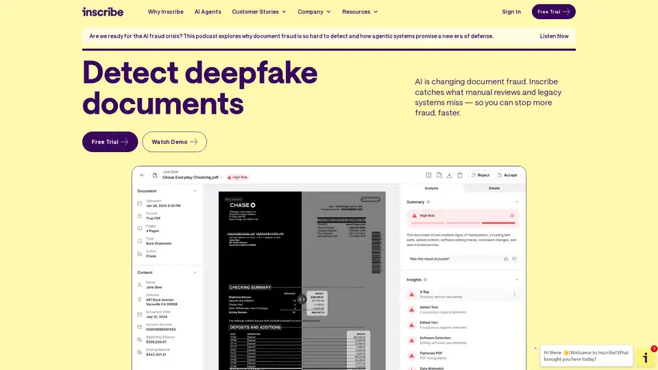 Inscribe AI Agents