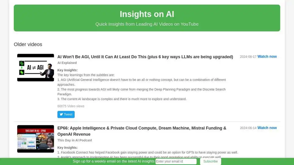 AI Insights