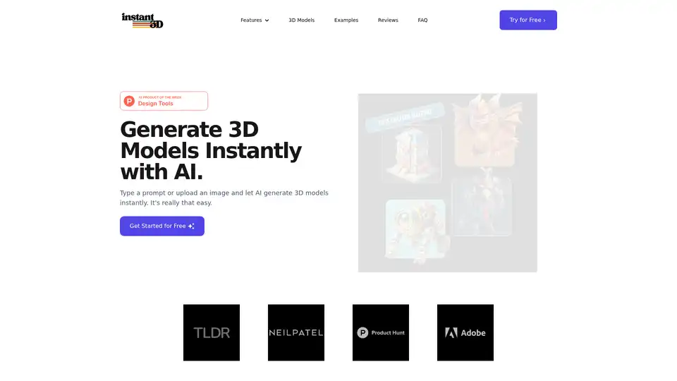 Instant3D AI