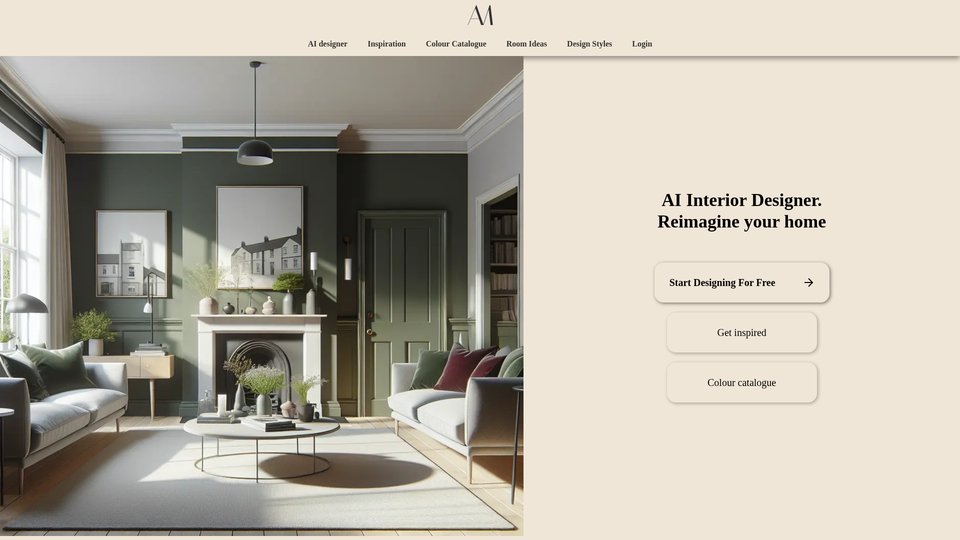 Interior Amore: Ferramenta de design de interiores alimentada por IA