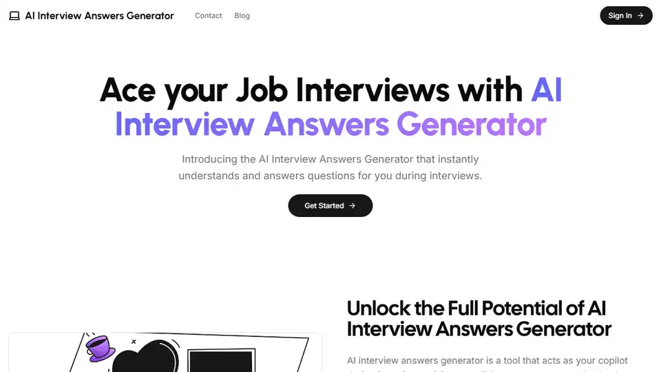 AI Interview Answers Generator