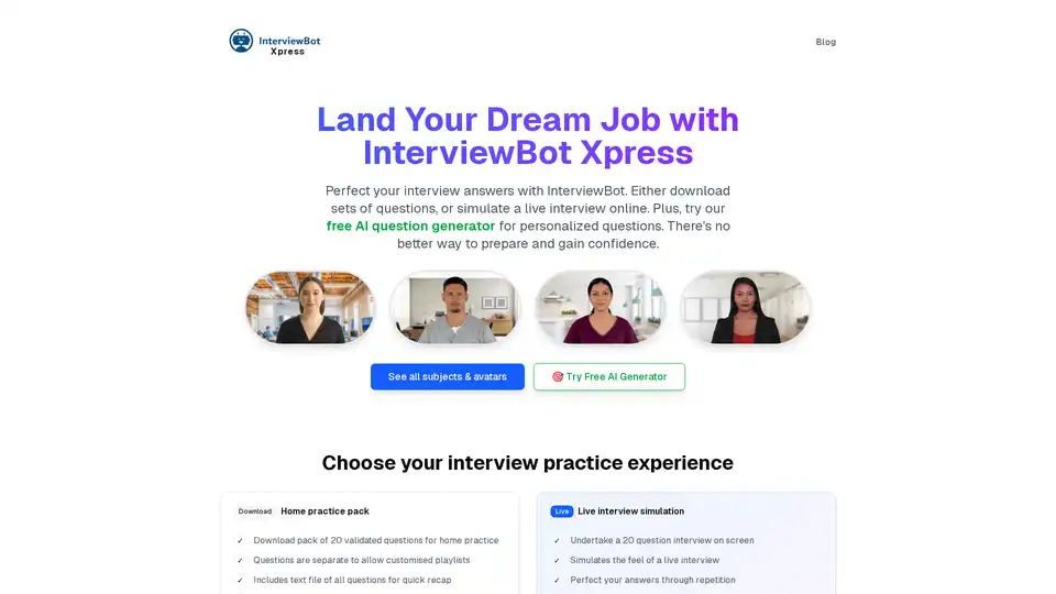 InterviewBot Xpress