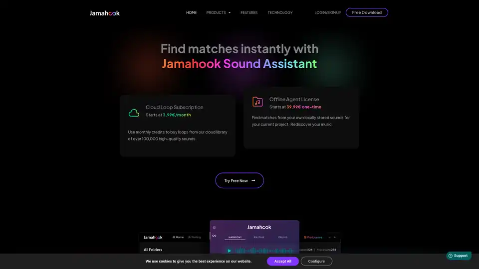 Jamahook Sound Assistant