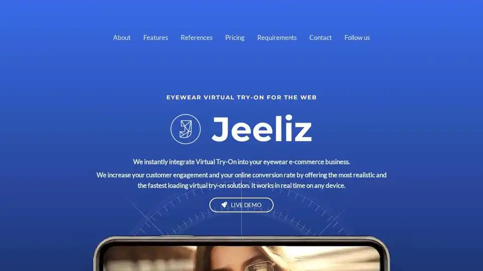 Jeeliz Eyewear Virtual Try-On