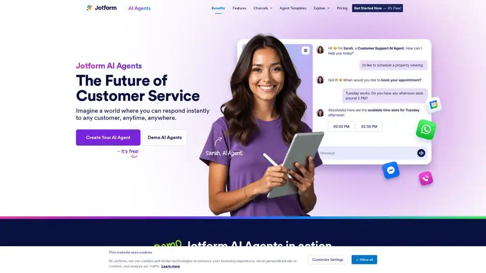 Jotform AI Agents