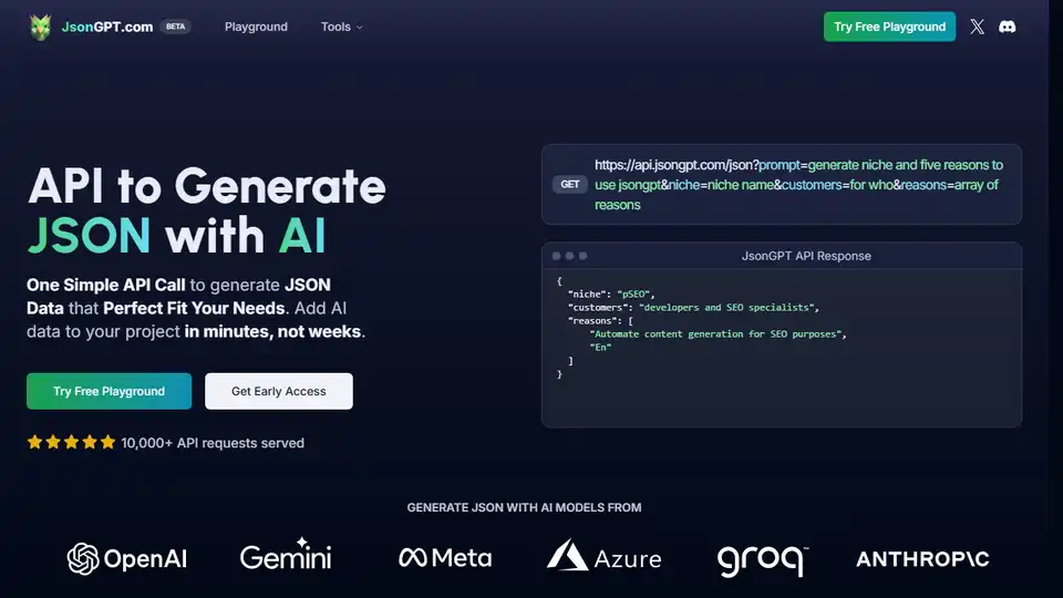 JsonGPT API