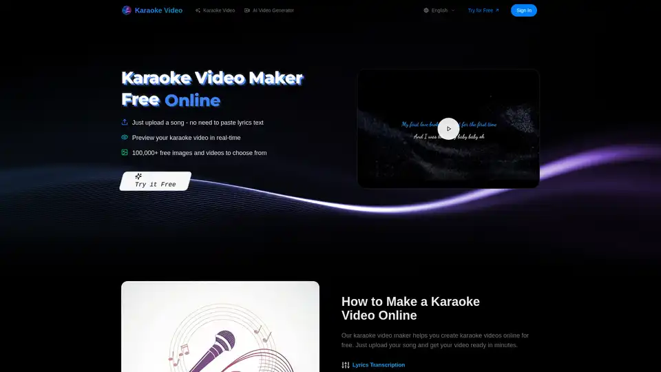 Karaoke Video