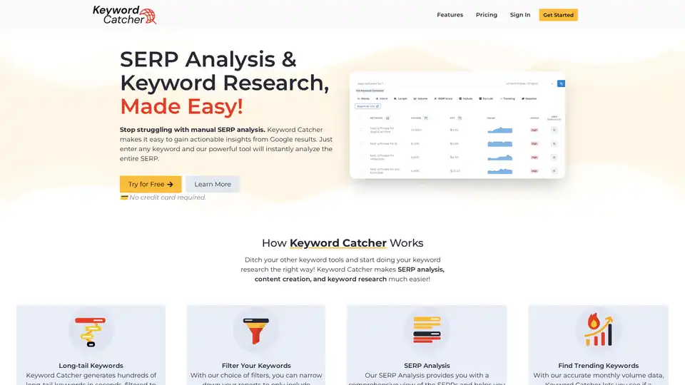 Keyword Catcher