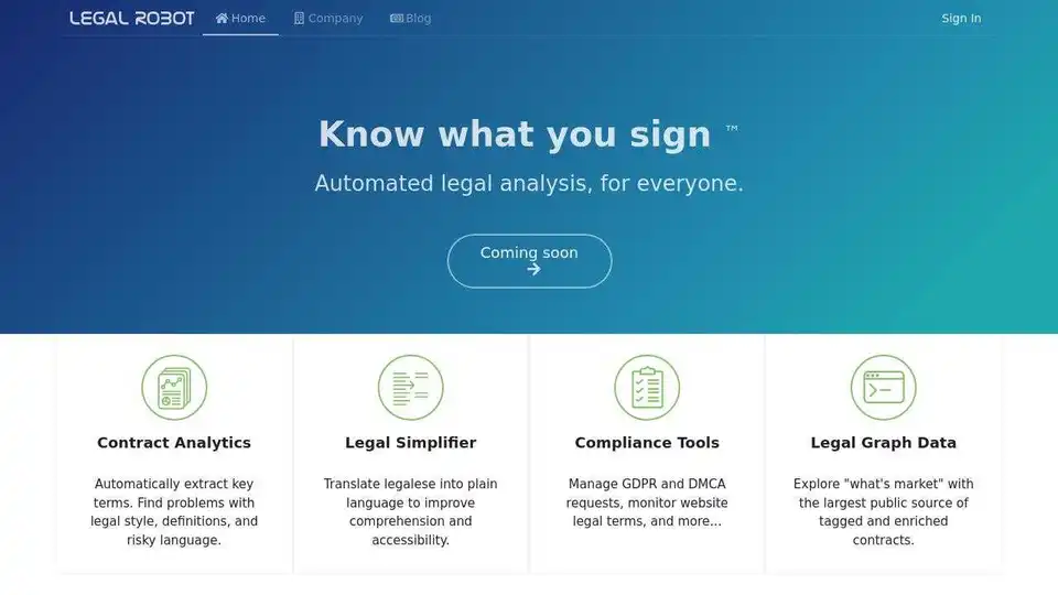 Legal Robot