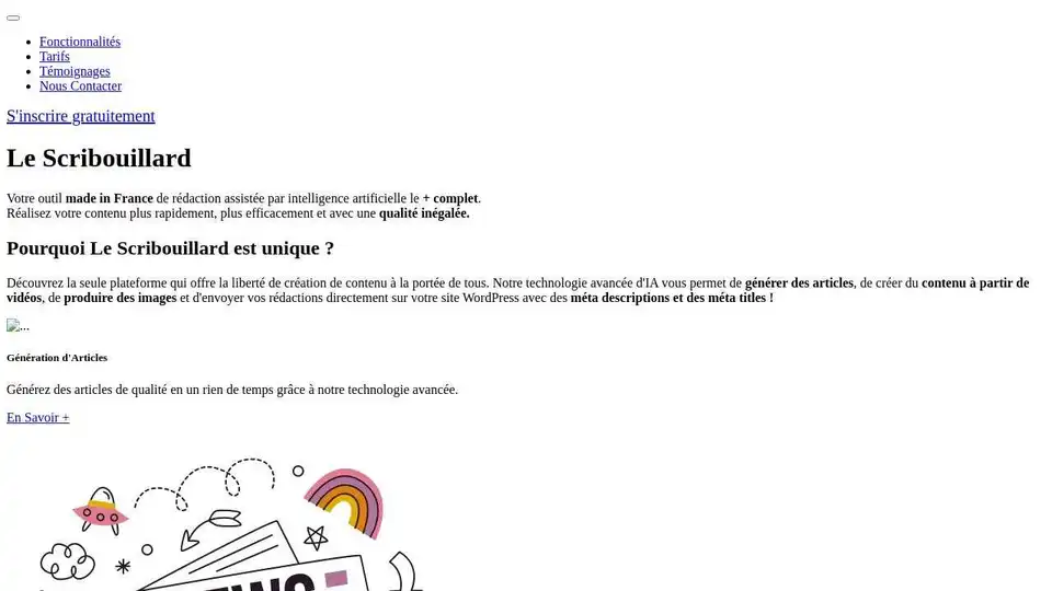 Le Scribouillard