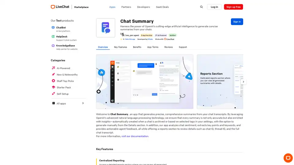 Chat Summary
