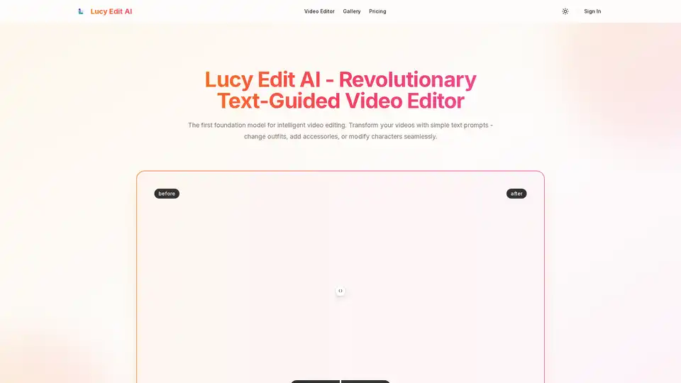 Lucy Edit AI