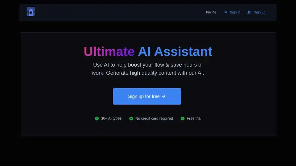 Ultimate AI Assistant