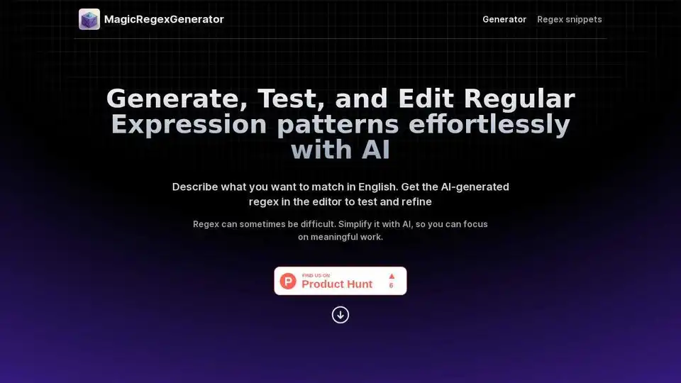 Magic Regex Generator