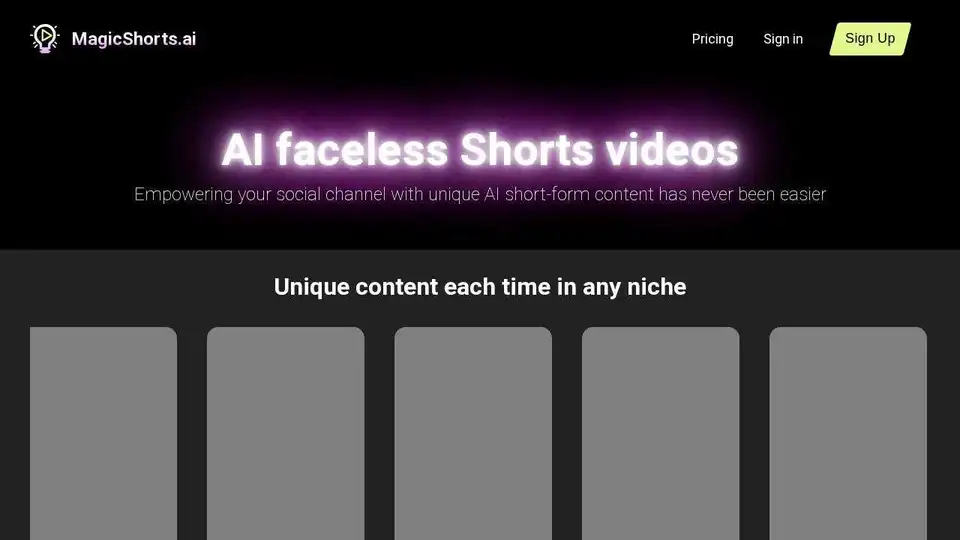 MagicShorts.ai