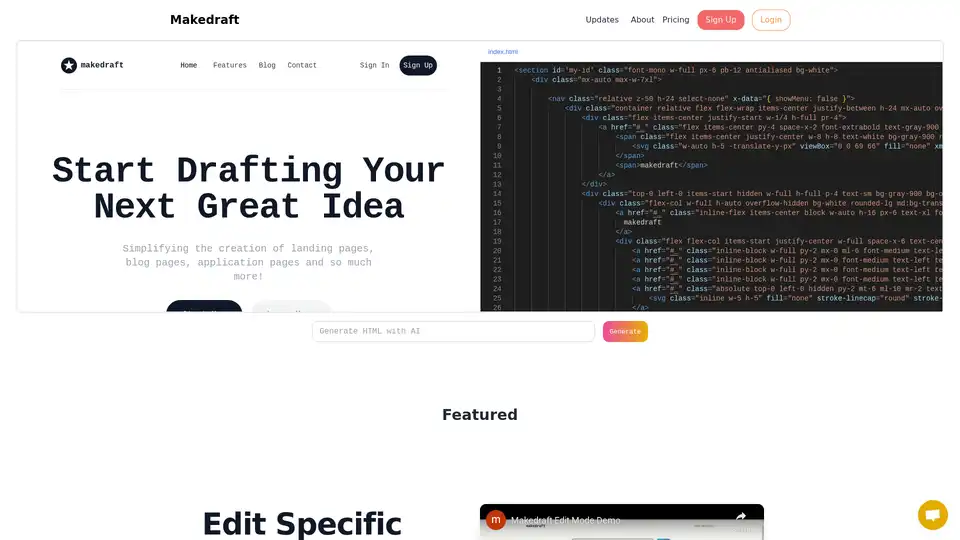 Makedraft