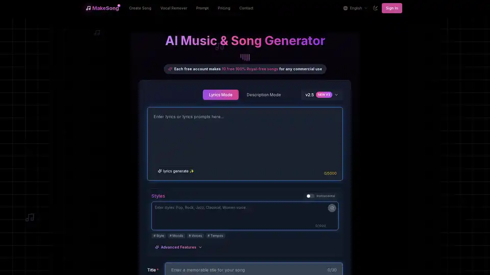 MakeSong