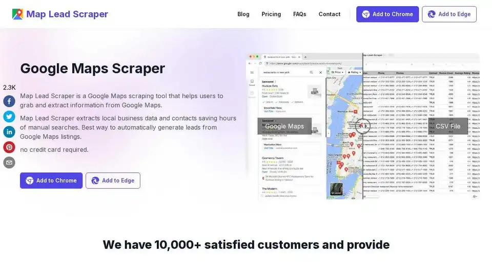 Map Lead Scraper