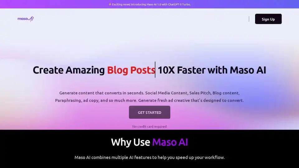 Maso AI