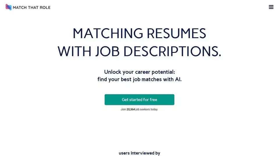 Match That Role