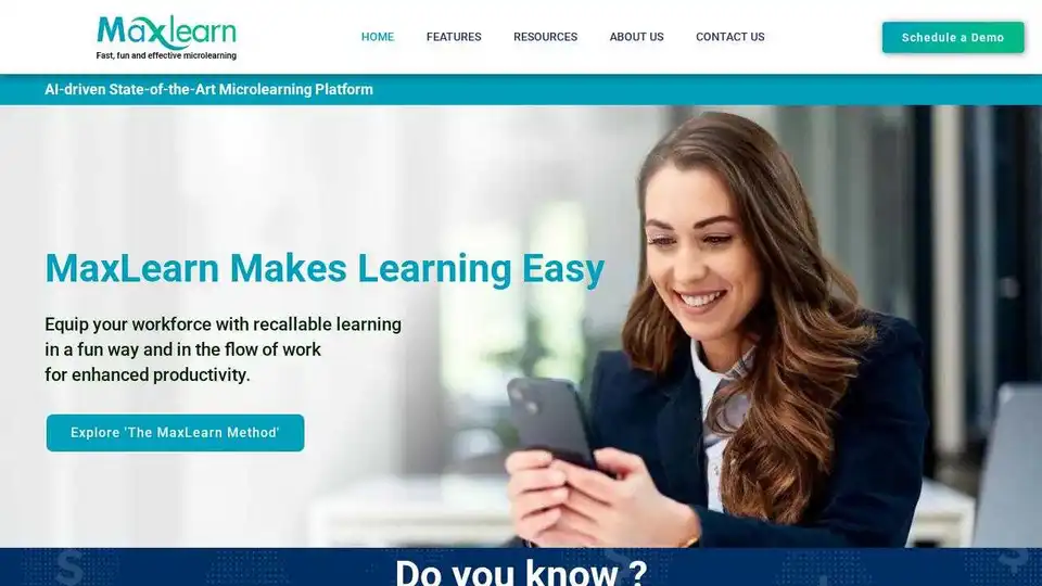 MaxLearn