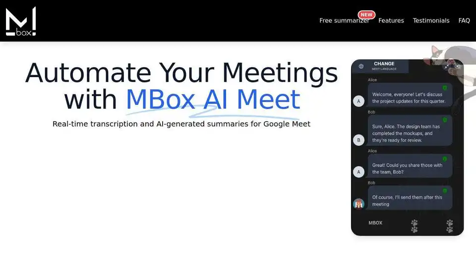 MBox AI Meet