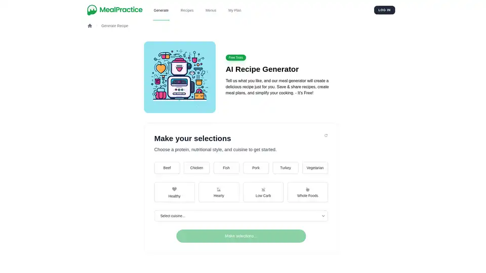 AI Recipe Generator