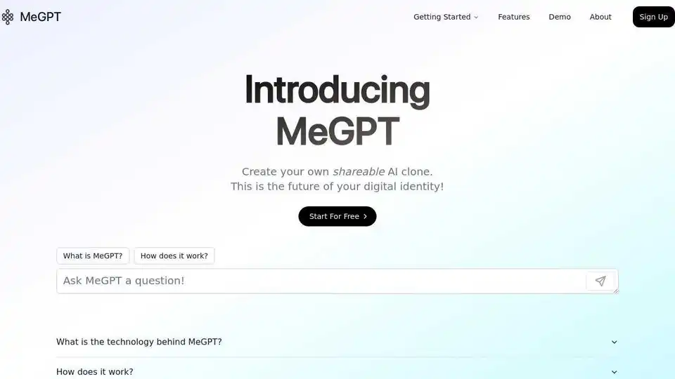 MeGPT