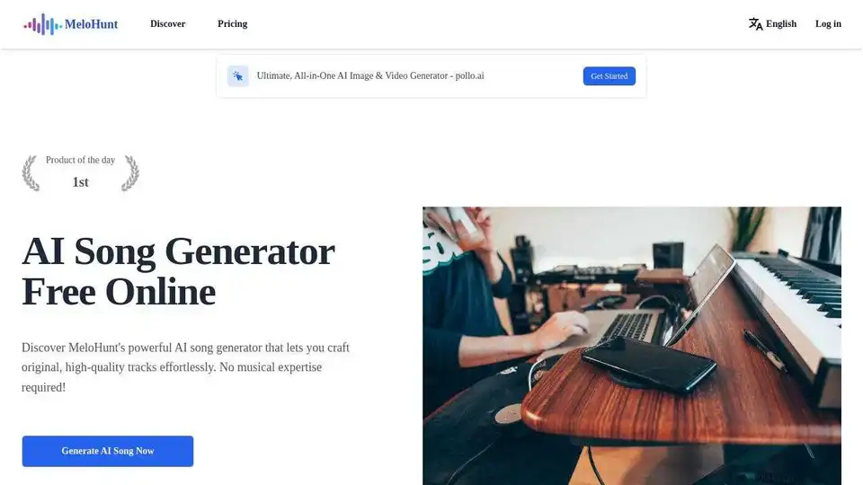 MeloHunt: AI Song Generator Free Online