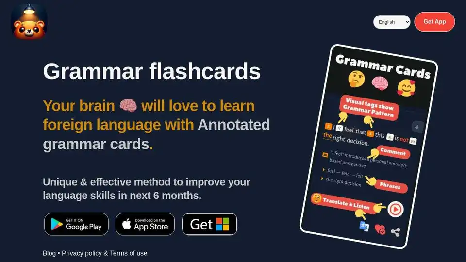 Grammar Flashcards