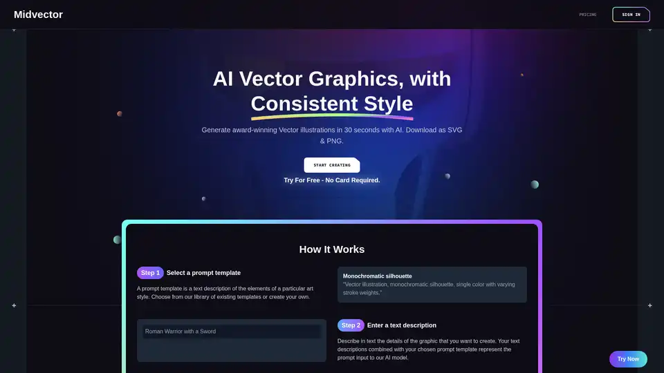 Midvector