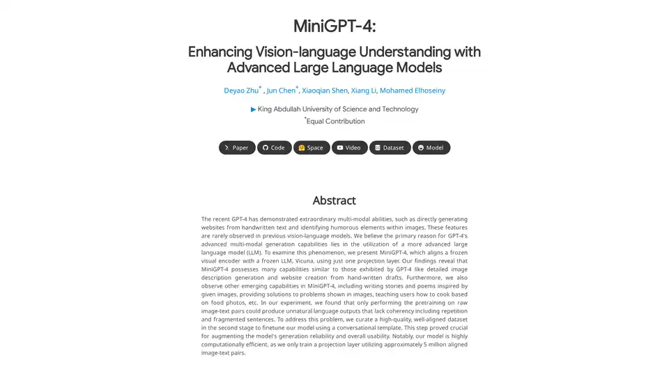 MiniGPT-4