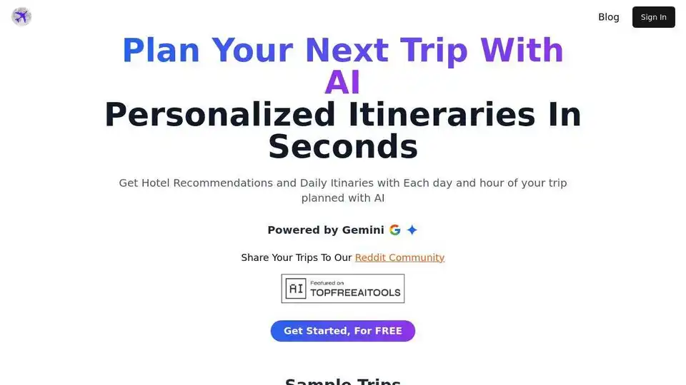 Moon Trip: AI Travel Planner
