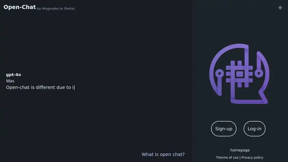 Open-Chat Go