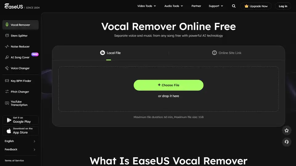 EaseUS Vocal Remover