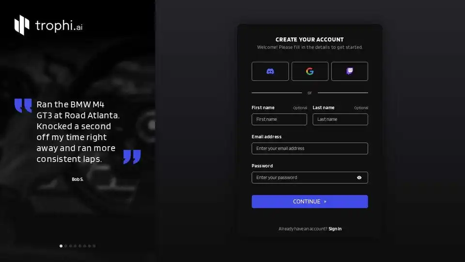 trophi.ai provides AI coaching for gaming, helping players improve their performance and consistency.